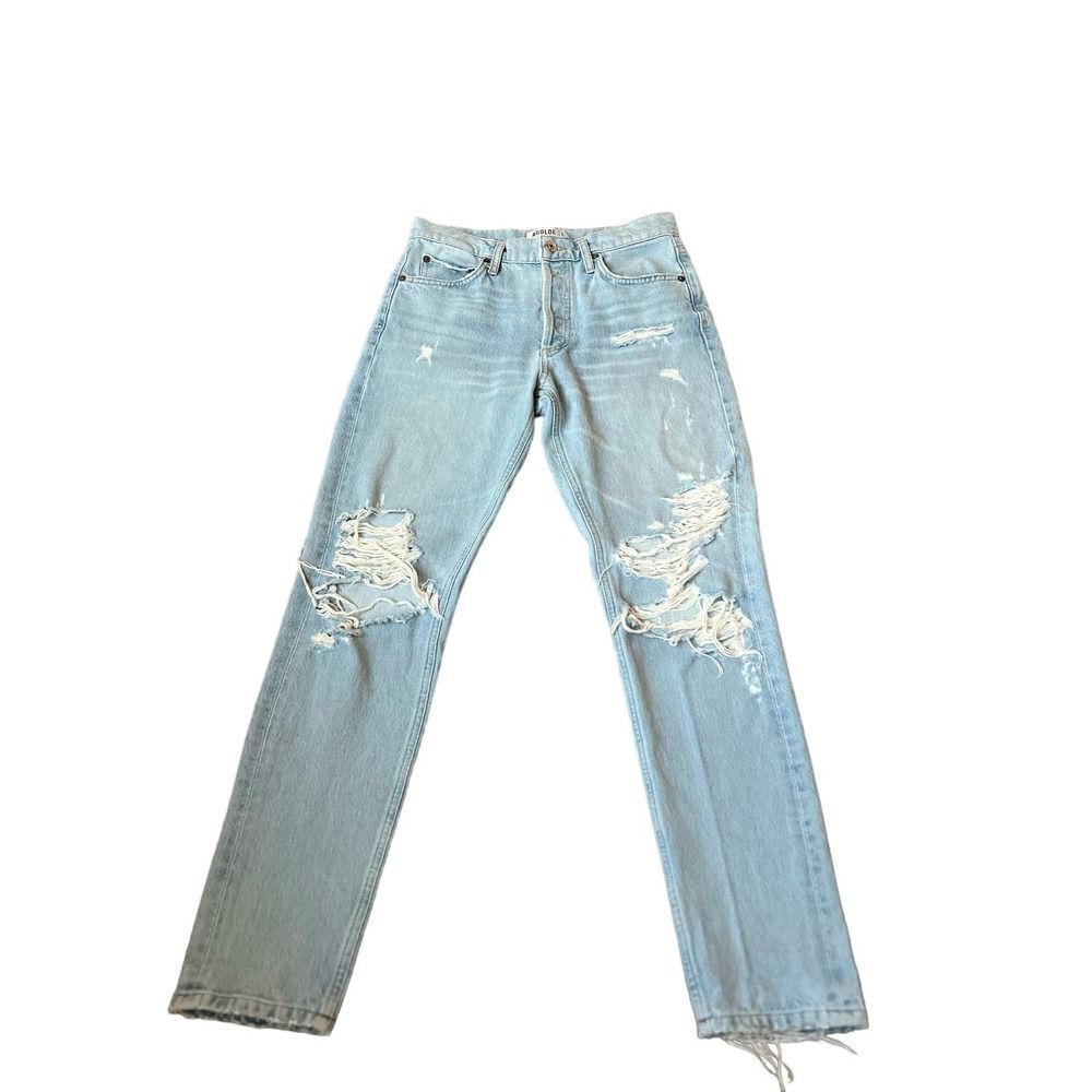 AGOLDE Jamie High Rise Classic Jeans
Distressed Ever More Light Wash Size 26 - Picture 4 of 10